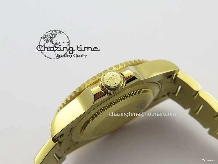 GMT-Master Bezel On Bracelet YG II Bp-Maker Green Ceramic YG A3186 116718LN Dial 1002
